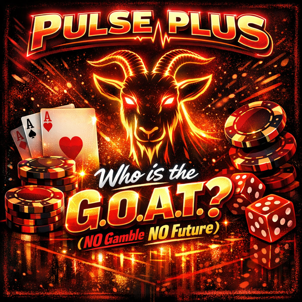 🎤Who Is the G.O.A.T.? (No Gamble No Future) - Pulse plus🎤